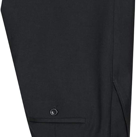 Lief Horsens Black 2 Piece Suit Jacket & Pants Junior Size 18 Slim Fit Formal - Picture 4 of 13